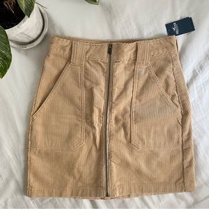 NWT HOLLISTER SKIRT, Corduroy skirt, hollister ultra high rise skirt